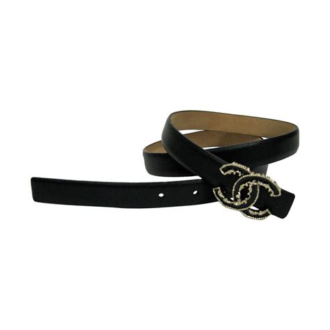 thin chanel belt|chanel skinny belt.